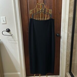 Maxi Joseph Ribkoff black skirt size 8. Worn once.